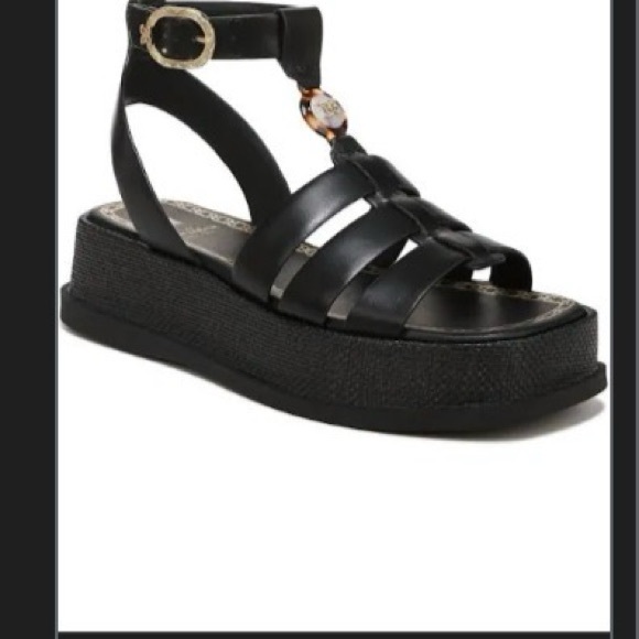 Sam Edelman Naima Leather Sandals - Picture 1 of 5